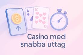Casino med Snabba Uttag - Spela Smart och Få Snabb Återbetalning